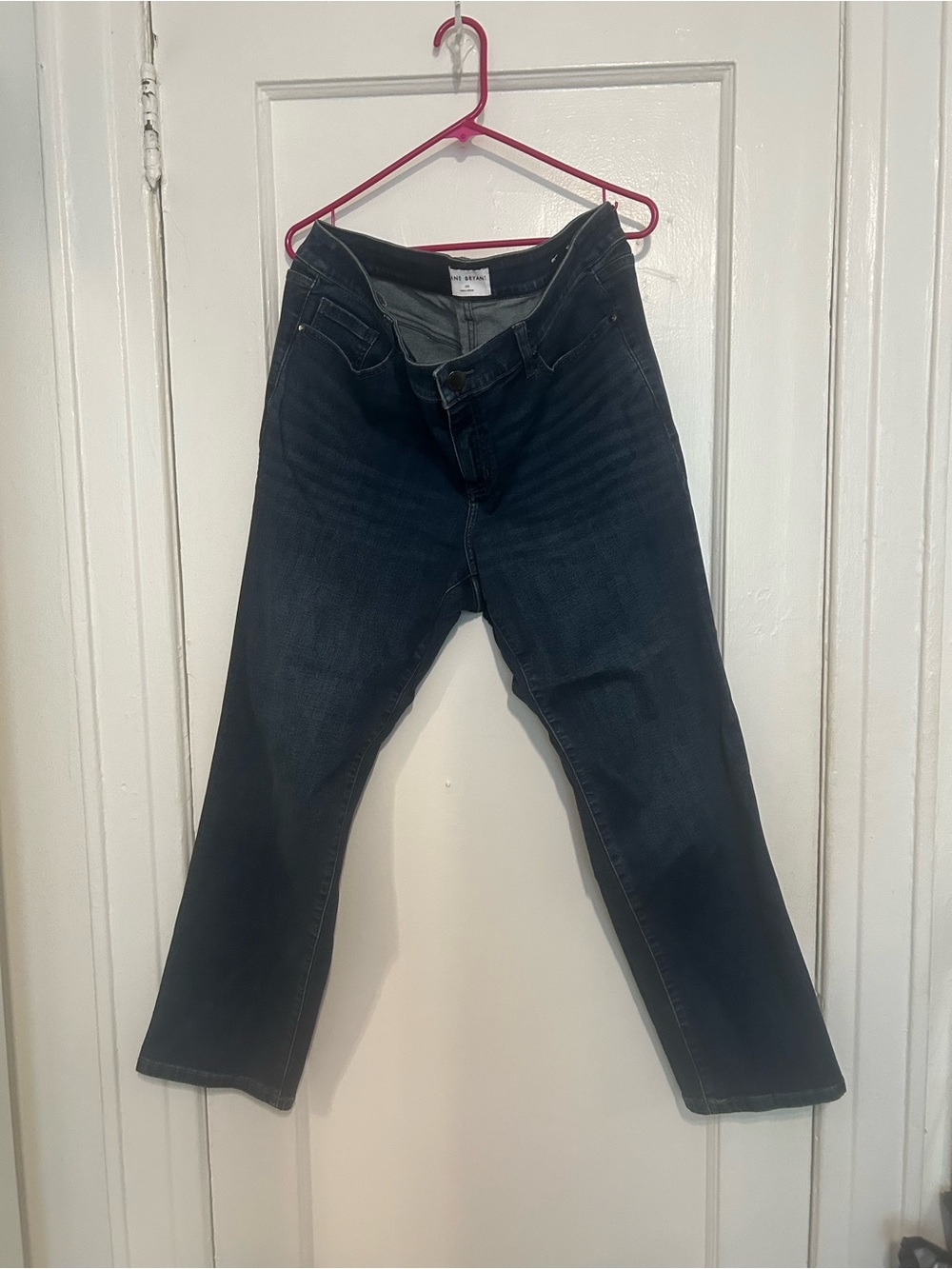 Lane Bryant Dark Denim Straight Jeans